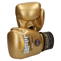 Guantes Spectrum Metalic Thailand Dorados