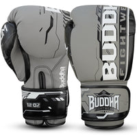 Guantes Buddha Millenium Gris Claro – Diseño Futurista y Rendimiento de Alto Nivel