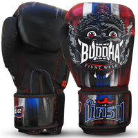 Guantes Buddha Thai God para Boxeo, Muay Thai y Kick Boxing – Diseño Impactante y Máxima Calidad