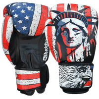 Fantasy Dragon Blue Muay Thai Kick Boxing Boxing Gloves