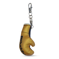 Gold Boxing Glove Keychain