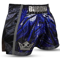 Pantalón Muay Thai Buddha Urban Azul para Entrenamiento y Competición