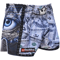 Muay Thai Kick Boxing Buddha European Luzbel pants. NEW EYE SIZE