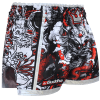 Muay Thai Kick Boxing Buddha European Luzbel pants. NEW EYE SIZE