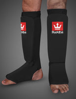 Espinilleras Tubular Negro