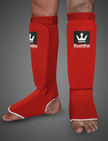 Espinilleras Tubulares Rojas