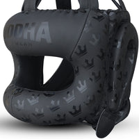 Casco de Boxeo Barra Supreme Negro